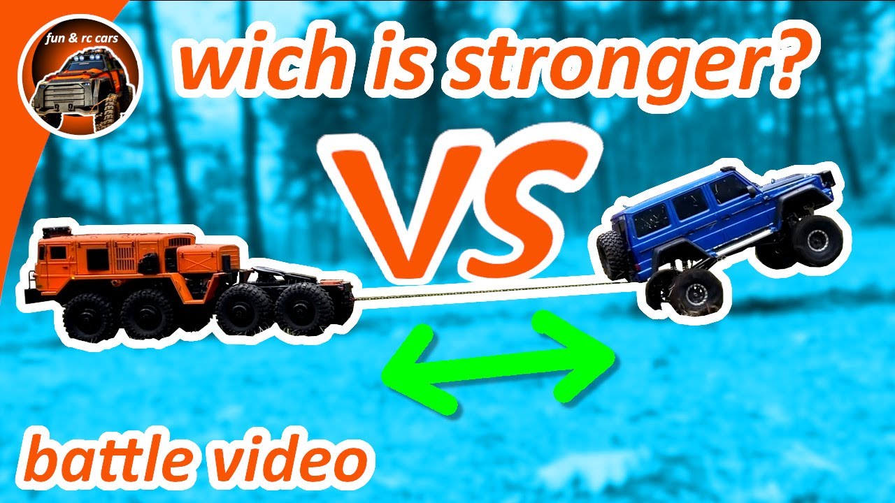1/10 and 1/12 RC Autos: Cross RC BC8 VS. TRAXXAS TRX4