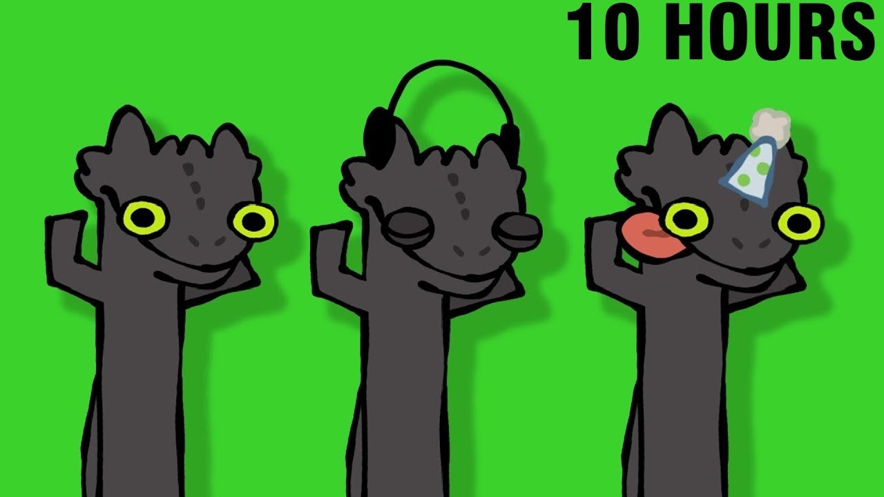 Toothless Dancing To Driftveil City [10 HOURS]
