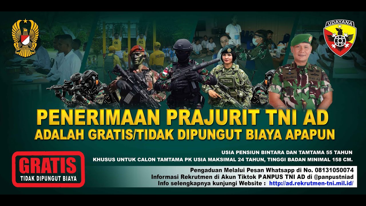 PODCAST RECRUITMENT PRAJURIT TNI AD