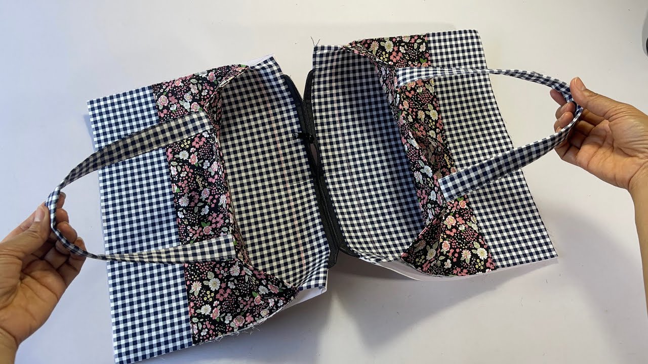 New style idea making handbag | How to make easy cloth bag | Sewing bag tutorial