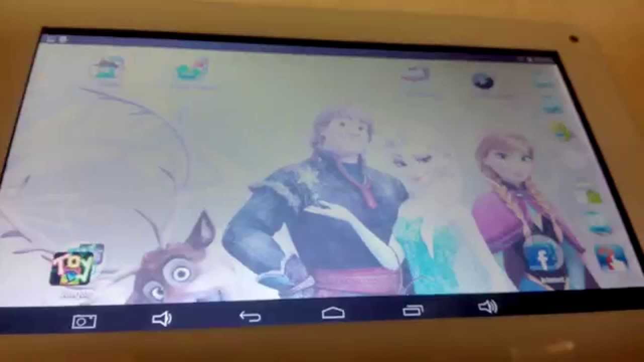 Tablet Frozen Protab – Accesorios y Funciones Basicas