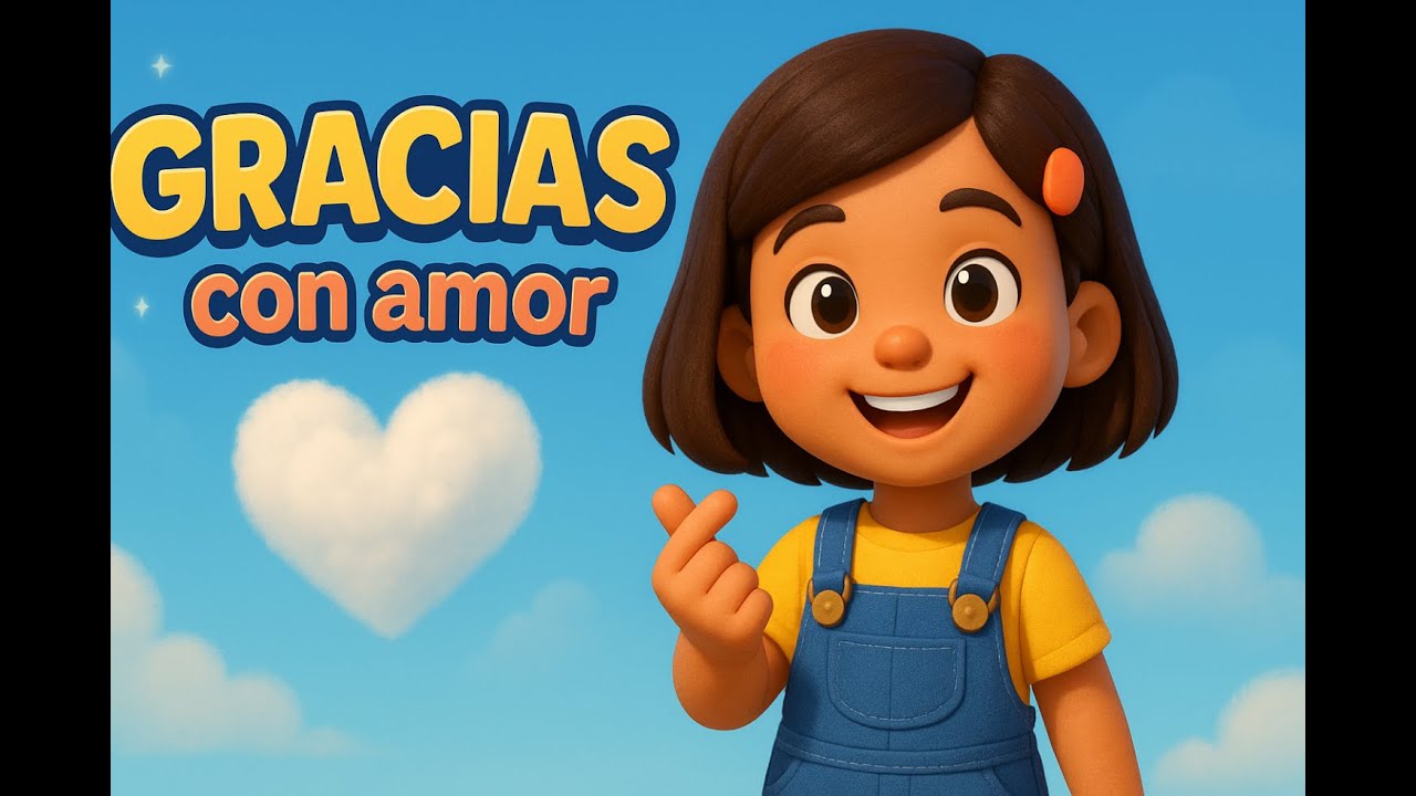 Gracias, con amor — Canción infantil de agradecimiento | Música para niños | #LuckieDonki