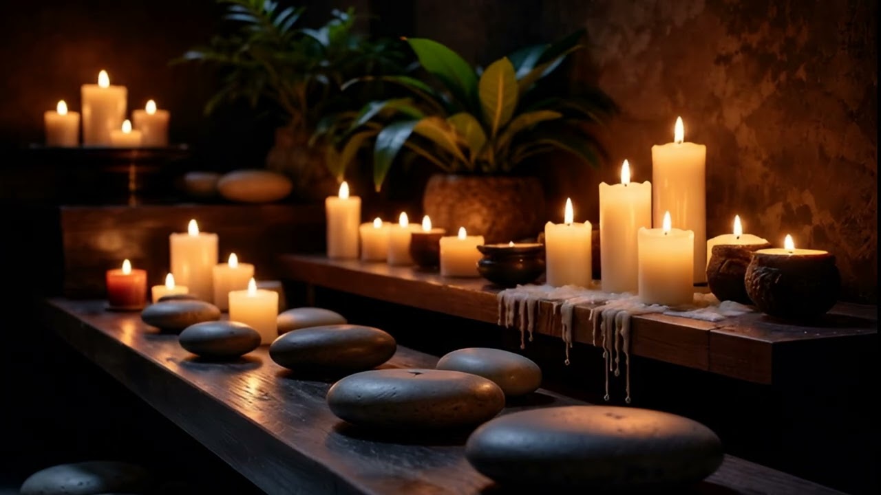1 Hour Relaxing Harp Music 🌿 Calming Instrumental for Spa, Stress Relief, Sleep & Meditation