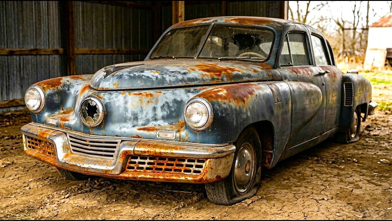 ASMR Restoring the BANNED 1948 Tucker 48 | Only 51 Ever Made… and This One Survived!