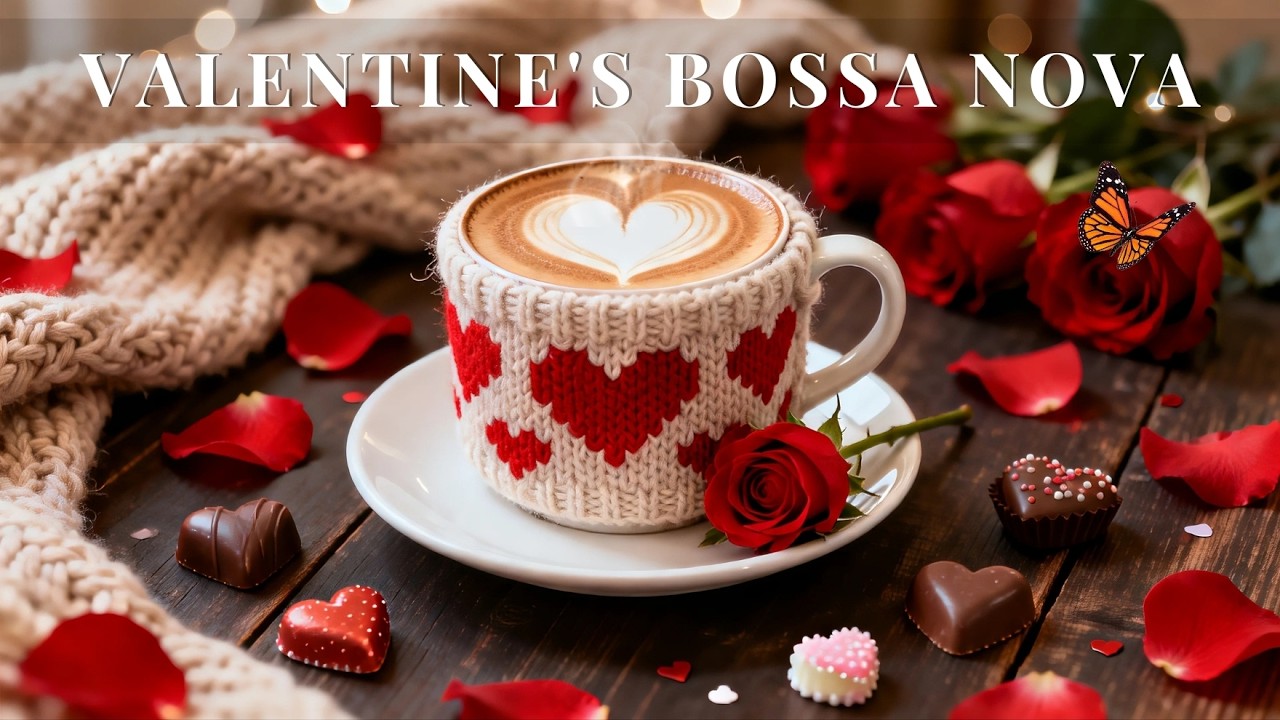 Warm Valentine's Bossa Nova: Romantic February Jazz & Sweet Morning Cafe Vibes