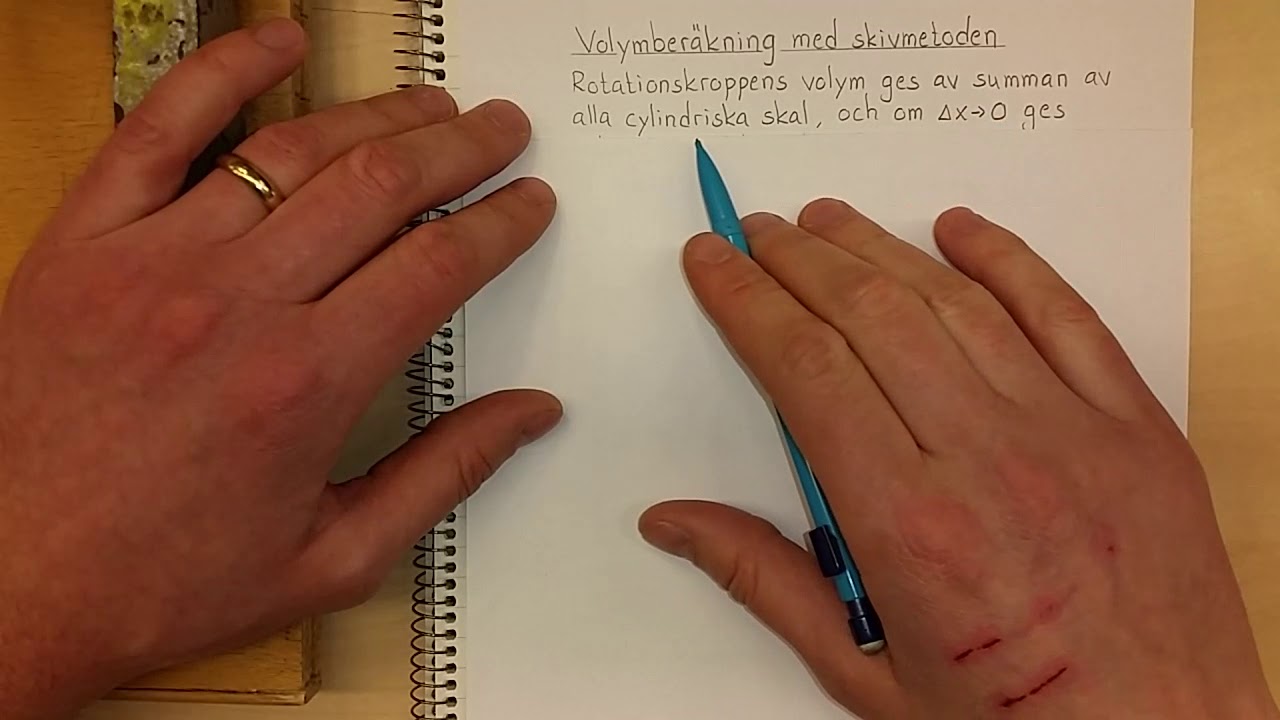 Ma5 Volymberäkning med skalmetoden