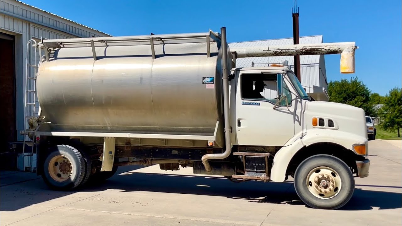 How we make our own pig feed right here on the farm.