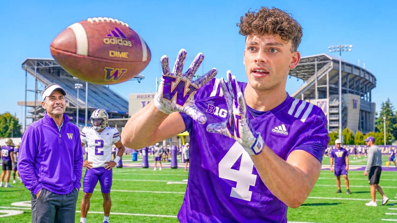 Я стал принимающим игроком в первом дивизионе NCAA!