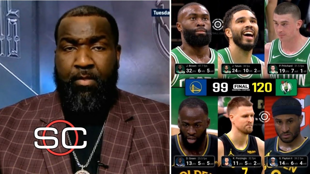 ESPN комментирует разгромное поражение «Голден Стэйт Уорриорз» от «Селтикс», а также возвращение ...
