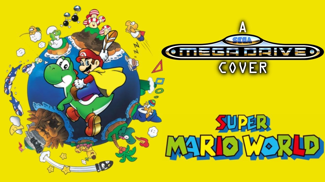 Super Mario World - (スーパーマリオワールド) - Castle Theme - Sega Genesis / Mega Drive Cover - YM2612 (no PSG)
