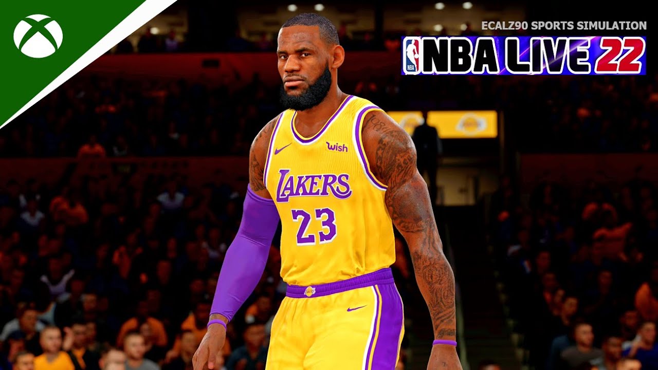 NBA LIVE 22 - Los Angeles Lakers vs Golden State Warriors (XBOX SERIES X) Ultra Next Gen [4K60FPS]