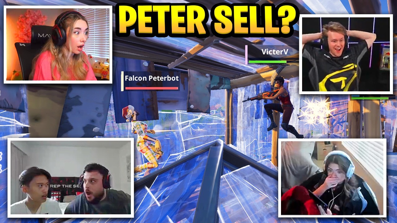 Streamers React To Peterbot SELLING OffSpawn At Lan!