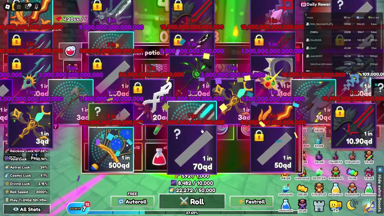 Dungeon RNG - Road to 1Sp Part 1