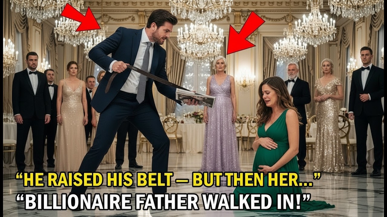 A Millionaire Brutally Abused His Pregnant Wife — Until Her Billionaire Father Arrived