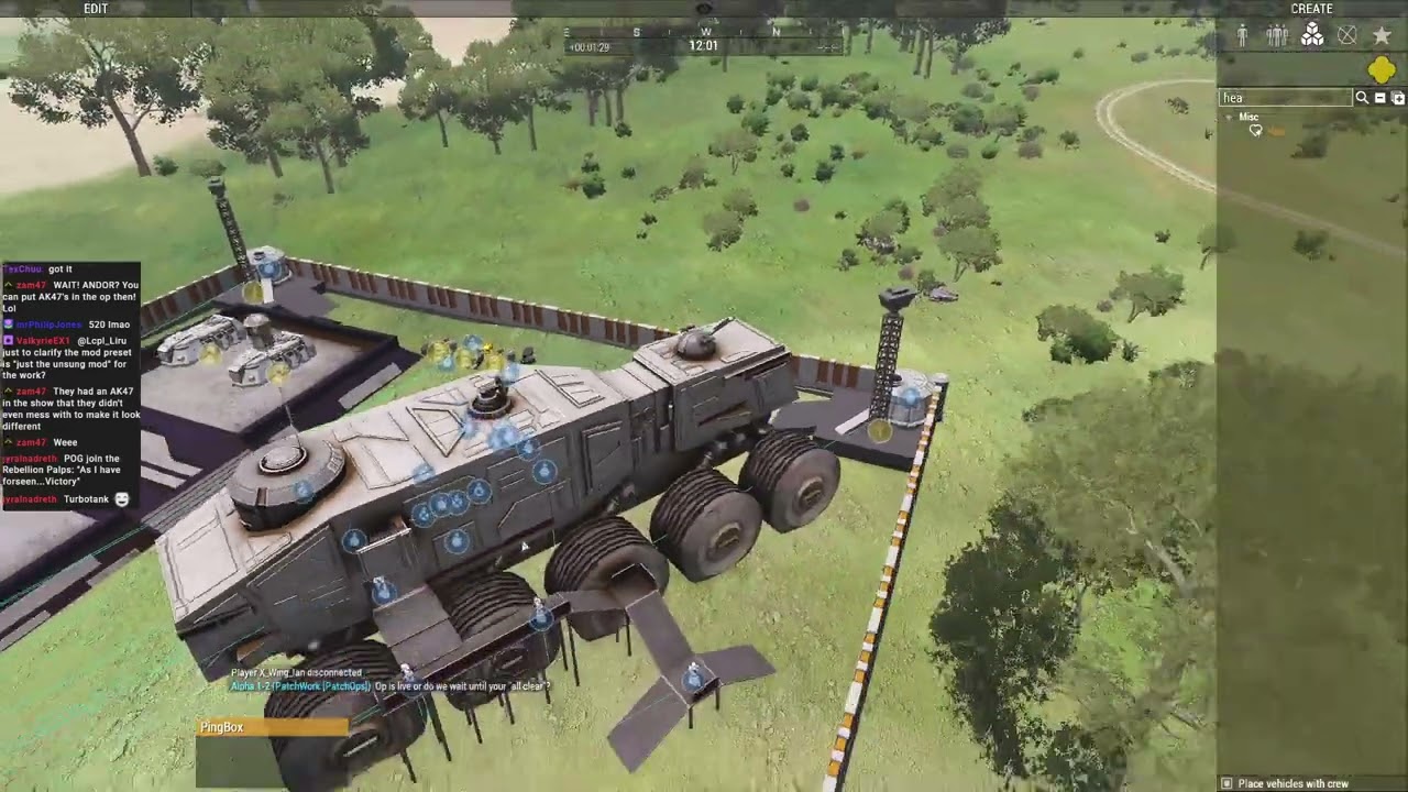 Zeusing Star Wars Rebels Hit and Raid Op Phase 1 VOD 3/5/2025