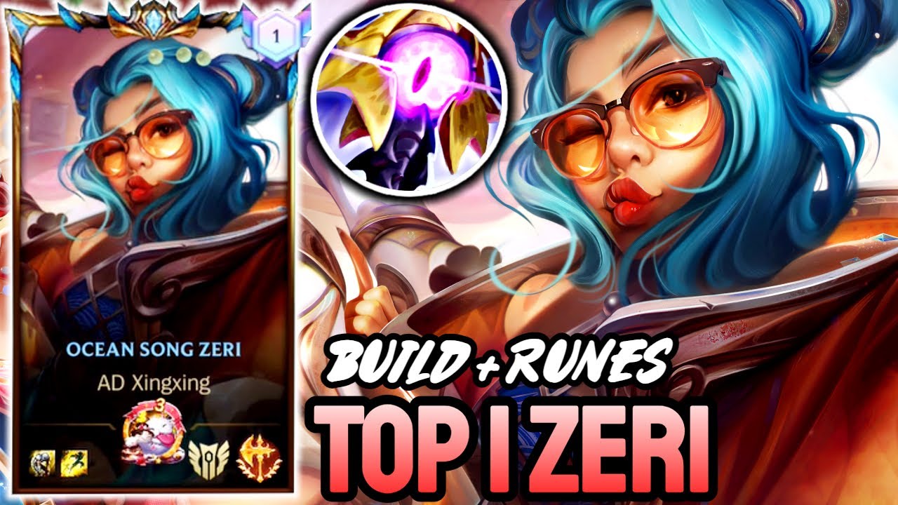 WILD RIFT ZERI - TOP 1 ZERI GAMEPLAY - CHALLENGER RANKED