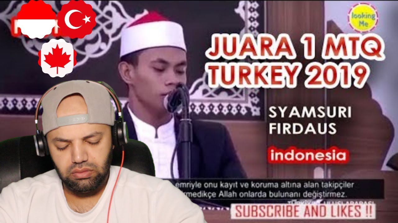 Juara 1 Mtq Turki | Syamsuri Firdaus Final Live Turkey Vii | Indonesia  MR Halal Reacts