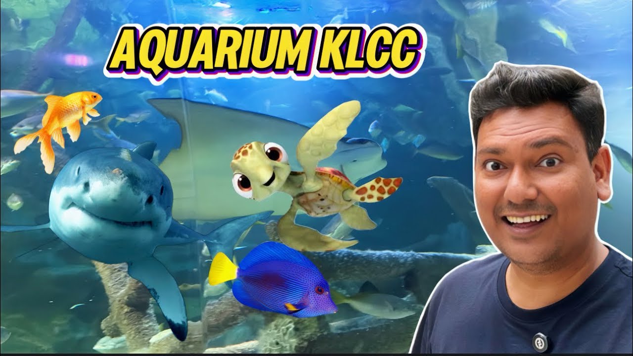மலேசியா Aquarium பார்க்க போறோம் | Aquarium Klcc | Malaysia Tourists Place Tamil | Asraf Vlog