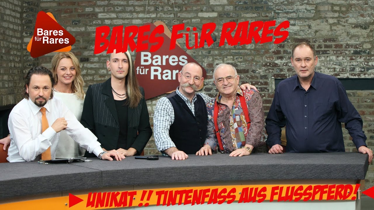 Bares für Rares //  UNIKAT!! Tintenfass aus Flusspferd