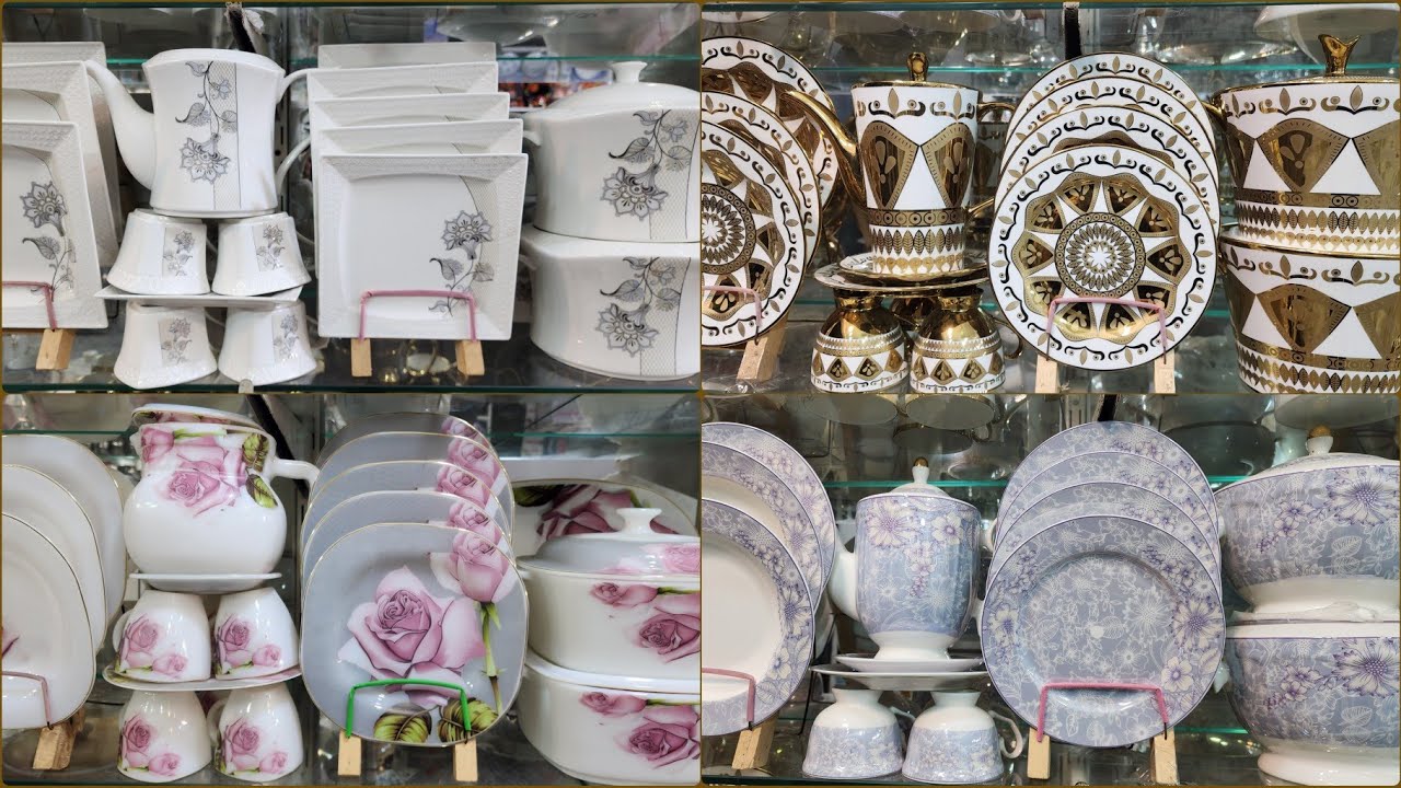Embossed,Marble,Bone China Dinner Set Wholesale Market Gujranwala/Imported Crockery/Fancy Dinner Set