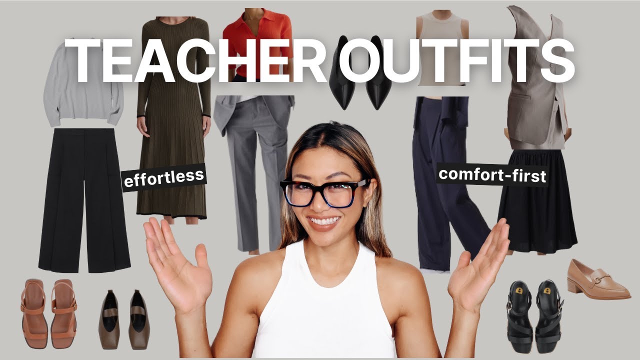 Capsule Wardrobe - Teacher Outfits (EFFORTLESS & COMFORTABLE) | Kristine Fernandez