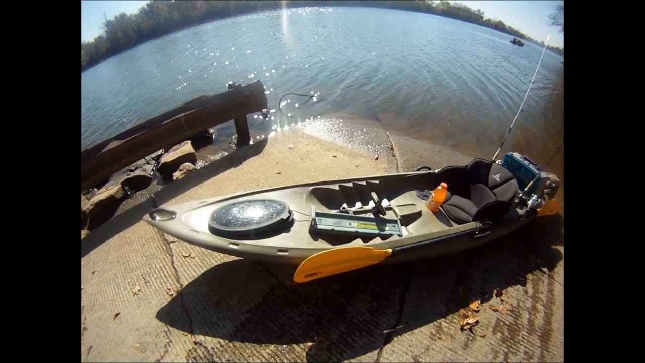 GoPro Hero HD: Ascend FS12T Kayak Fishing Setup Bass Pro Shops