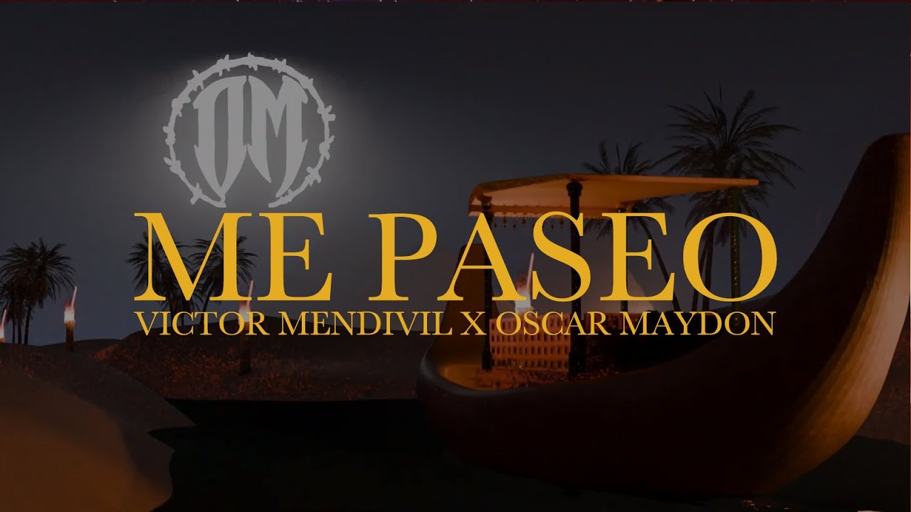 15. Me Paseo - Victor Mendivil x Oscar Maydon (Visualizer Oficial)
