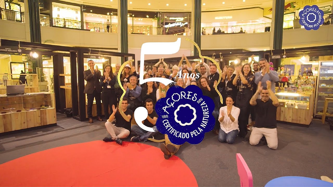 Vídeo comemorativo dos 5 anos Marca Açores