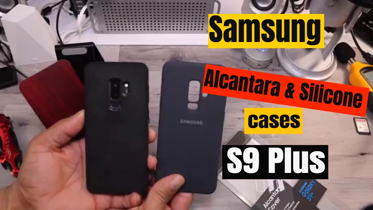 Samsung Alcantara & Silicone Case for the S9 Plus