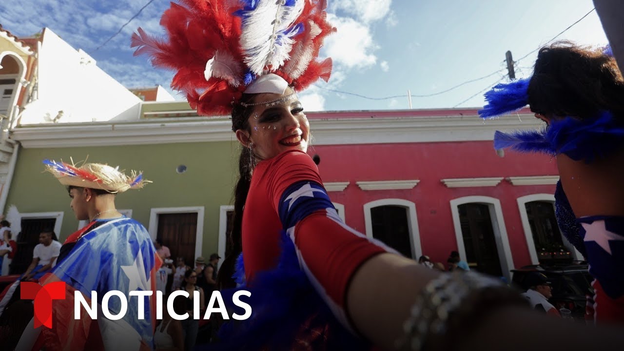 Las fiestas de San Sebastián llenan las calles de San Juan de música y alegría | Noticias Telemundo