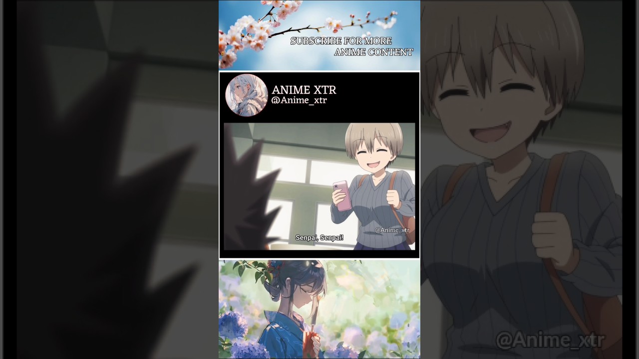 They look so cute together 💖 | Uzaki-chan Wants to Hang Out! | #anime #animeedit