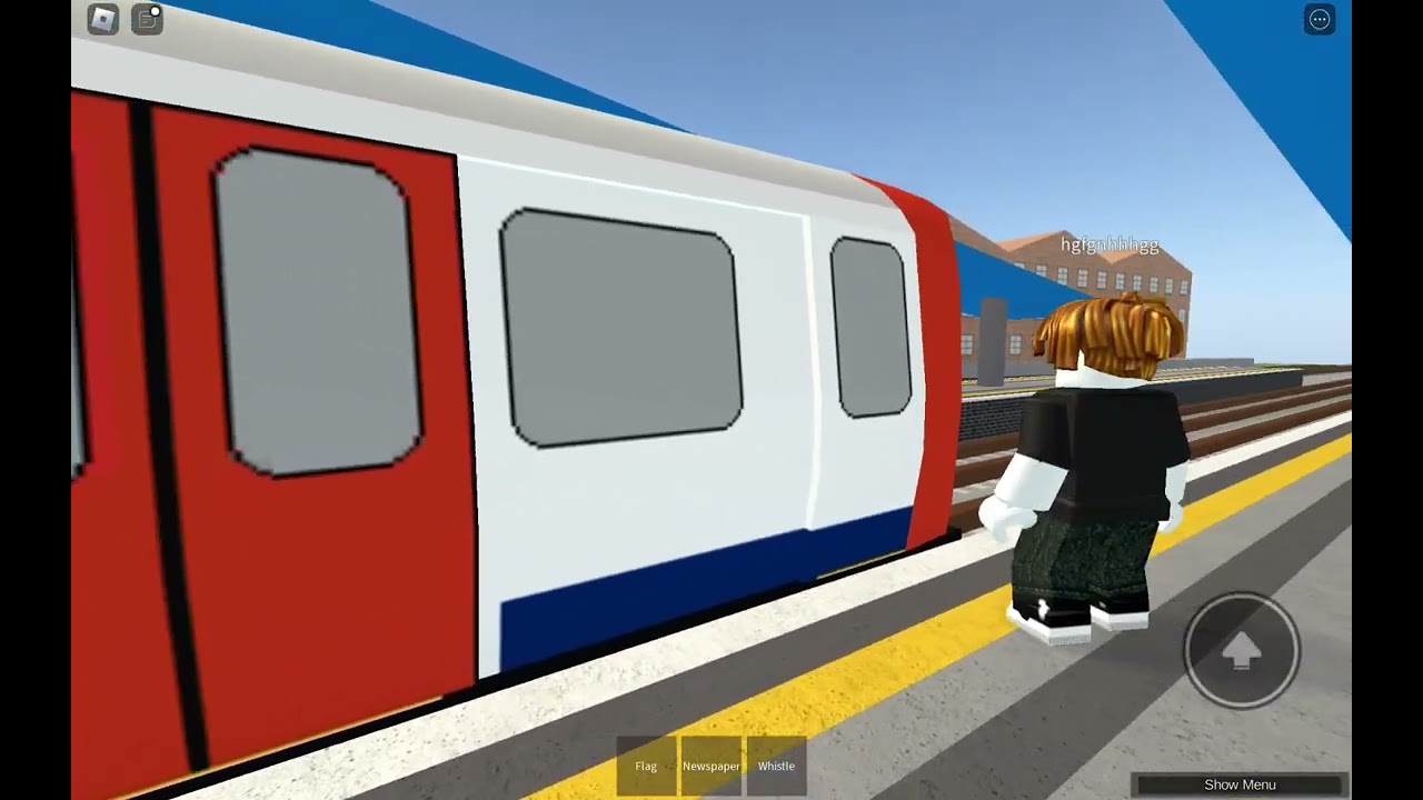 Trains at Wellesley (I HAVENT MADE A ROBLOX VIDEO IN A LONG TIME)