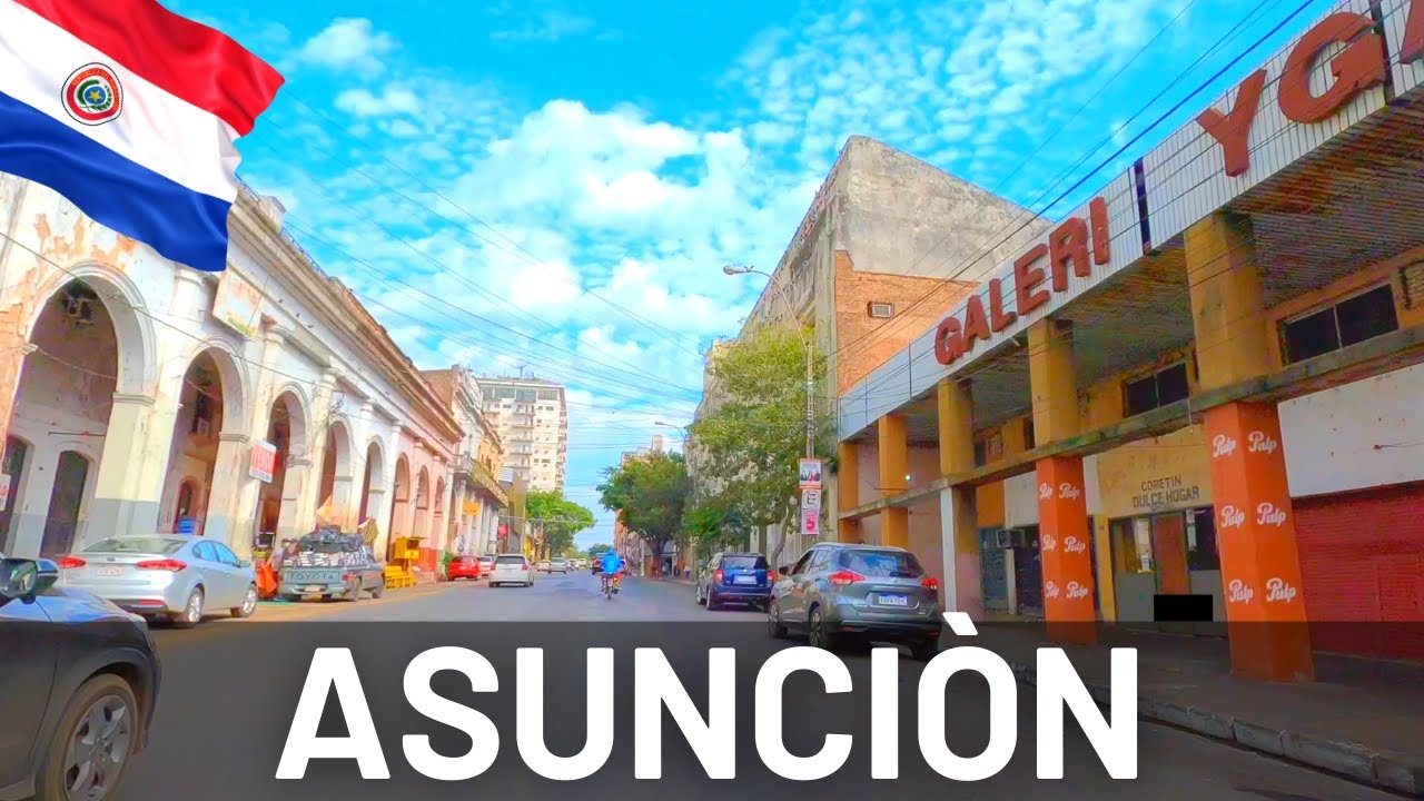 ASUNCIÒN Video Tour Paraguay 🇵🇾|| Driving Tour in Paraguay