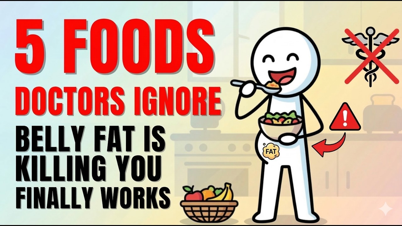 Doctors Are Stunned: 5 Ordinary Foods That Force Your Body to Destroy Visceral Belly Fat Overnight