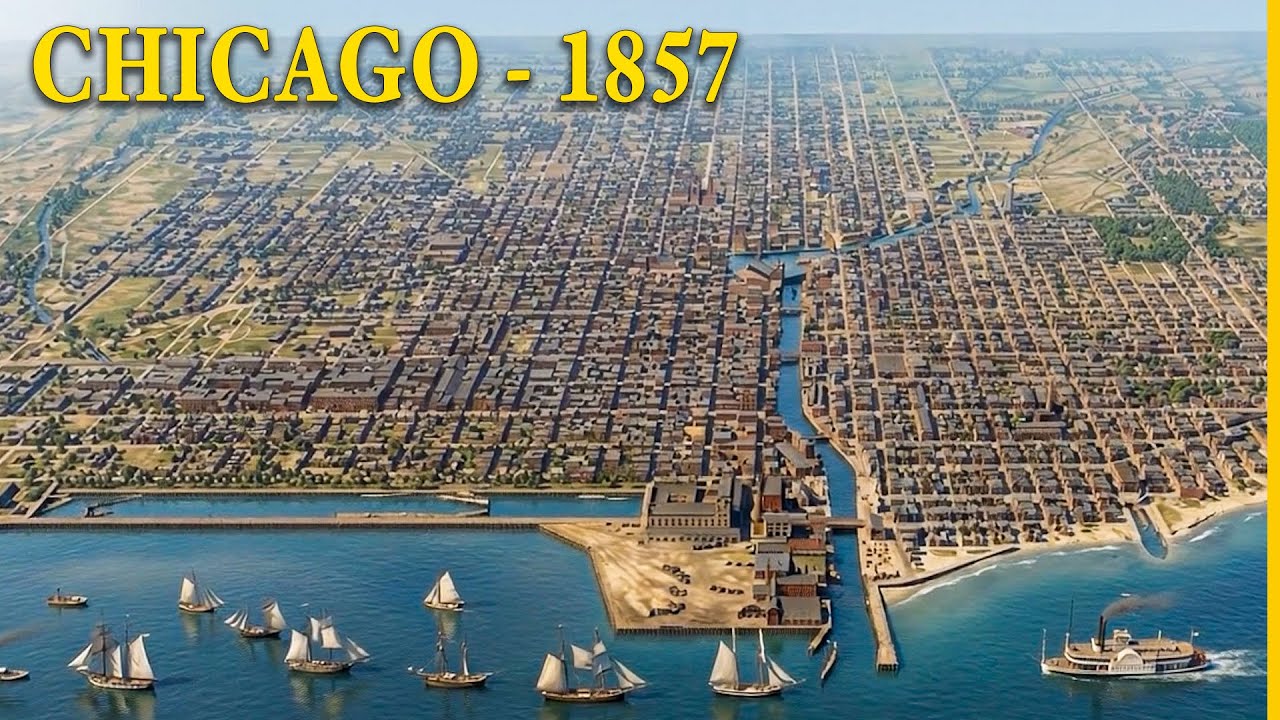 Чикаго 1857 (реконструкция AI)