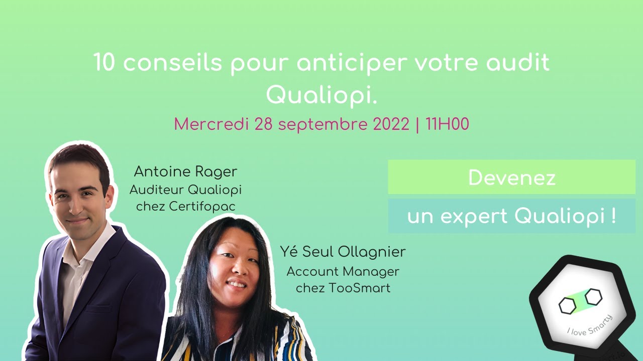Replay Webinaire - 10 conseils pour anticiper son audit Qualiopi