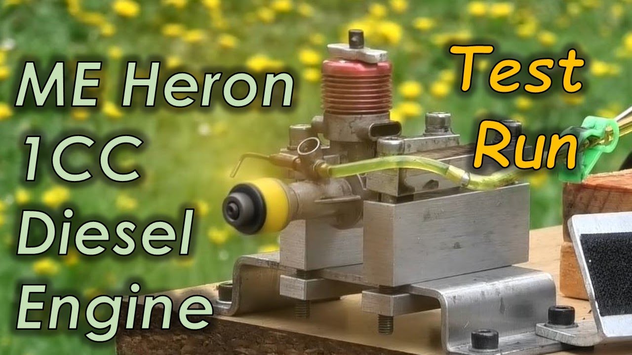 ME Heron - 1960's 1cc Diesel Engine - Clean & Run