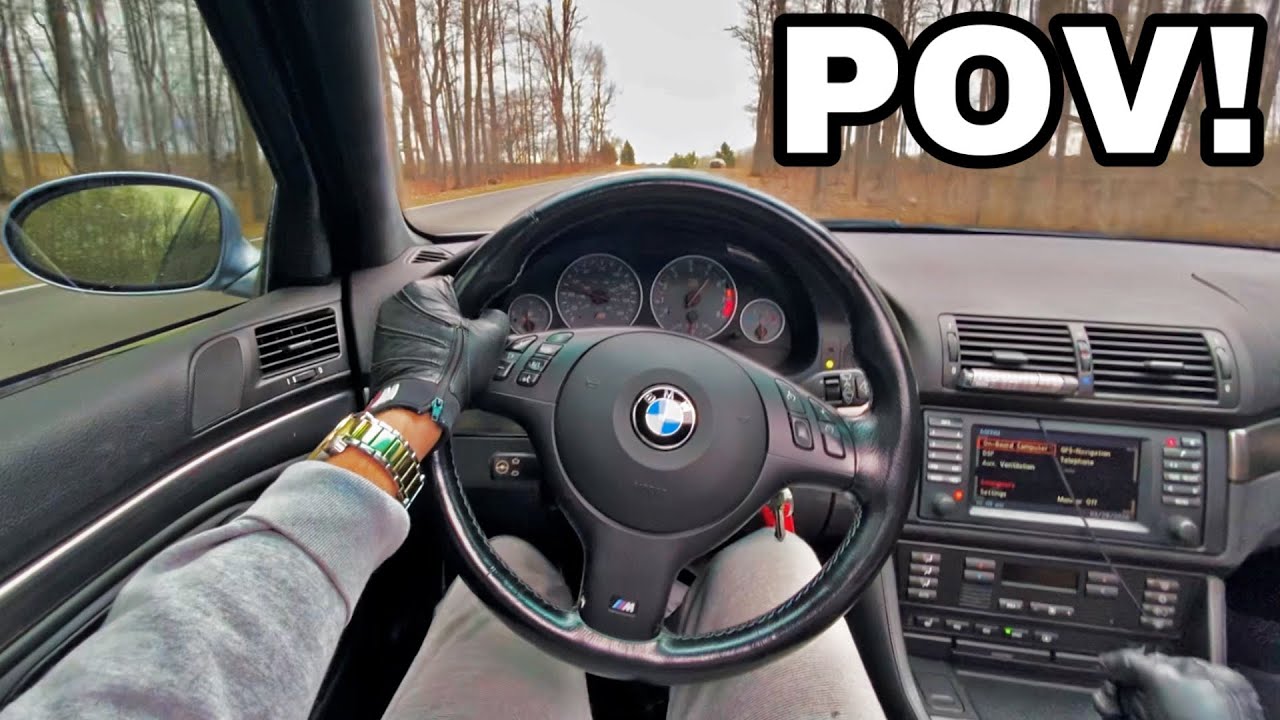 You Drive A BMW E39 M5 FAST! (STRAIGHT PIPED POV)