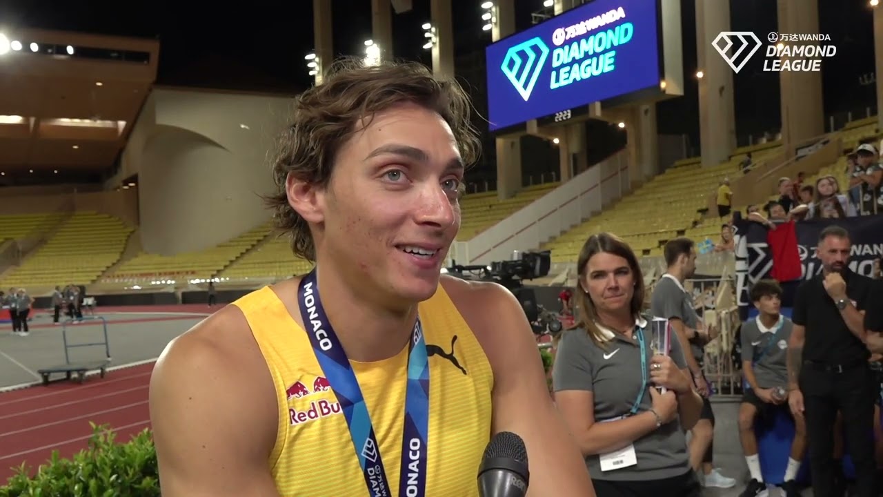 Mondo Duplantis After 6.05m Pole Vault Meet Record In Monaco, Talks About New Music Releases