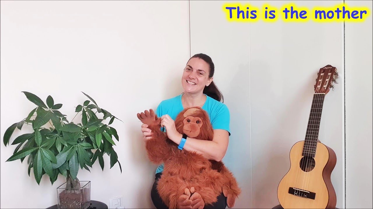 This is the mother - Wiggling Rhyme | Nursery rhymes & kids songs to sing and move along