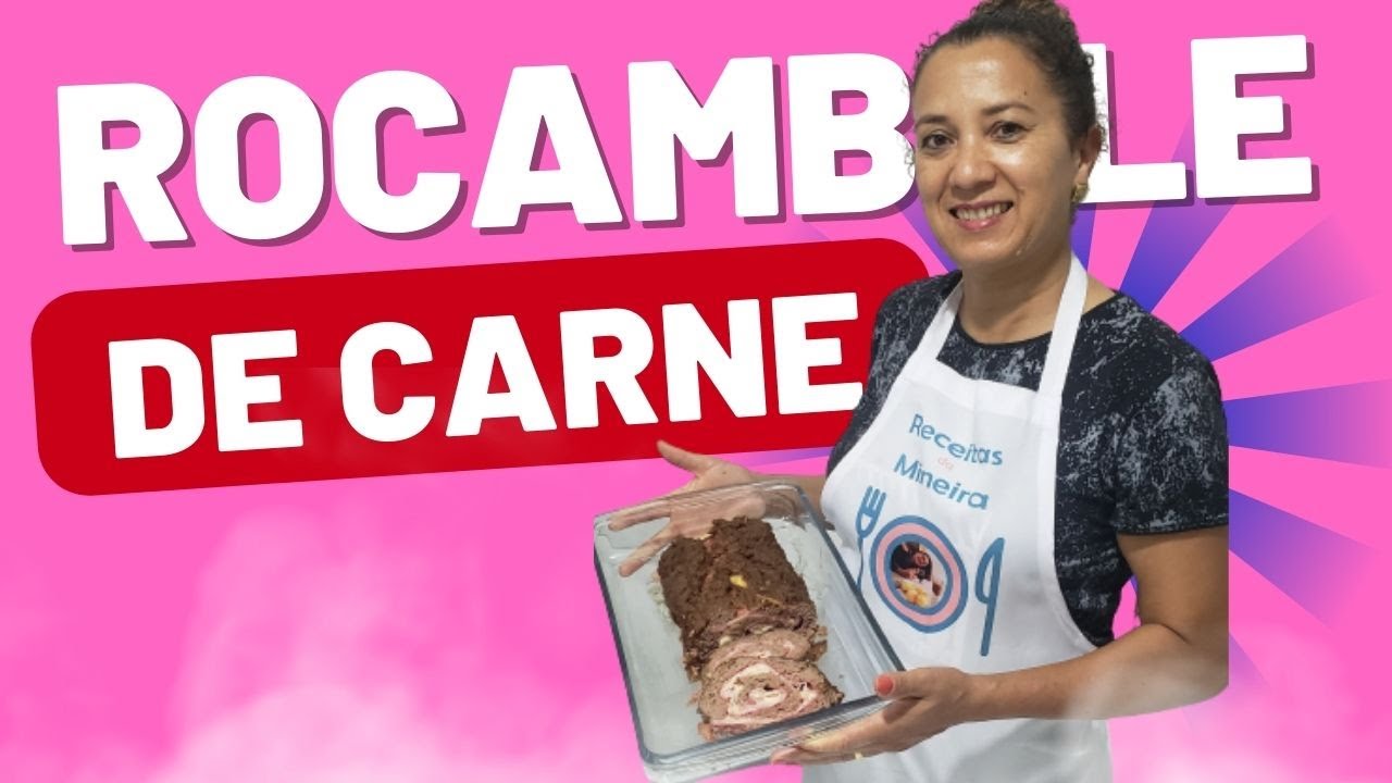 Como fazer ROCAMBOLE DE CARNE