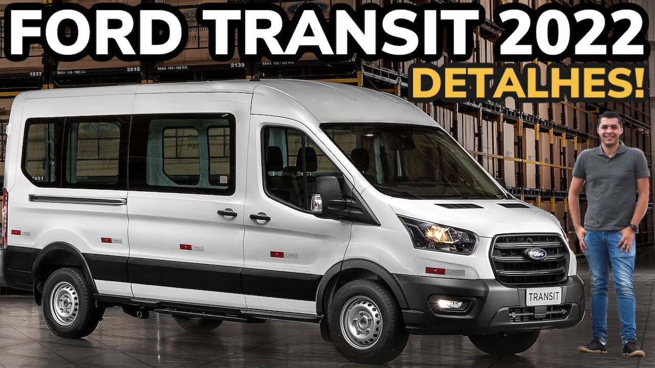 NOVA FORD TRANSIT 2022 DIESEL EM DETALHES! - Falando de Carro