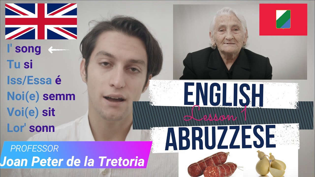 ENGLISH ABRUZZESE- Lesson 1