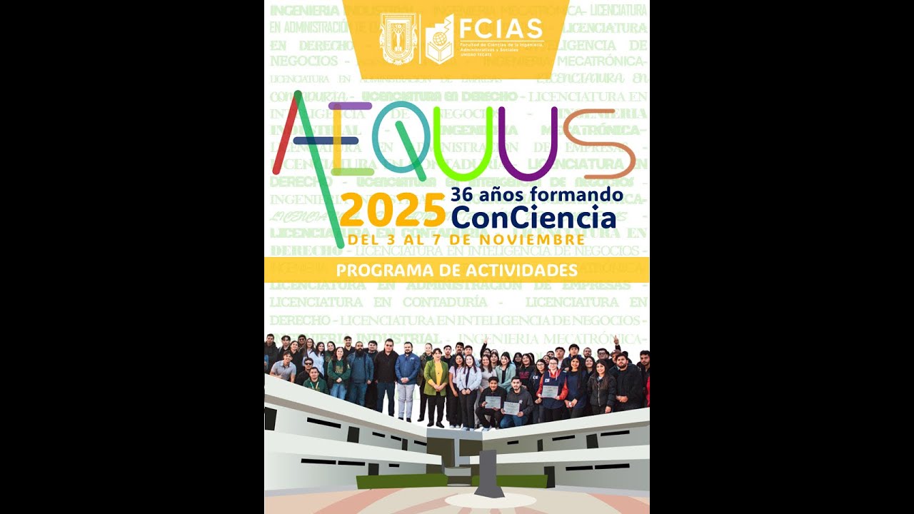 AEQUUS 2025- 3 DE NOVIEMBRE DEL 2025 -  JORNADA VESPERTINA