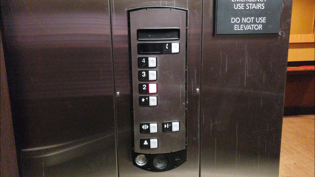 Schindler 330A Hydraulic Elevators @ Hampton Inn & Suites (Westgate), Toledo, OH