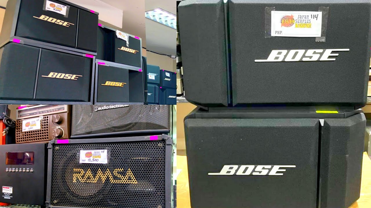 Japan surplus speaker Bose speaker at  amplifier new arrivals sa July 6 na Marami speaker