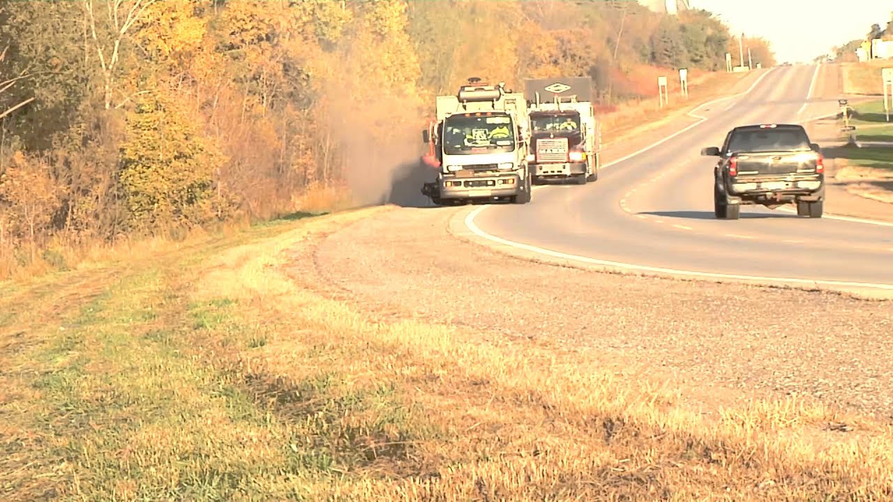 Installing Rumble Strips