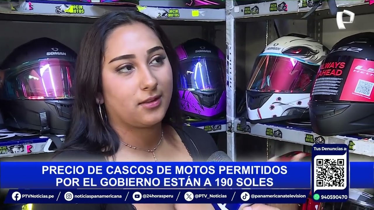 Cascos con sello de garant&iacute;a: desde 190 soles los nuevos modelos exigidos por el MTC