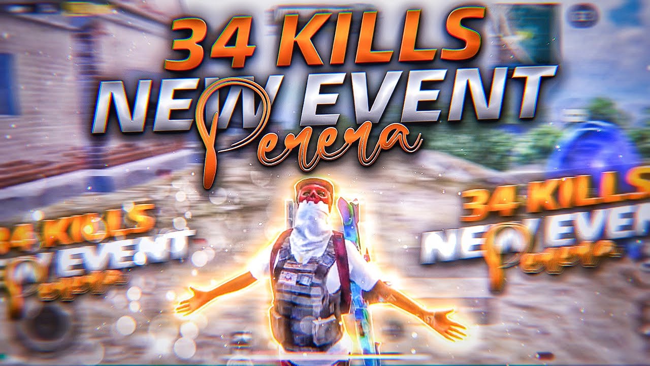 34 KILLS IN NEW EVENT | 5 FINGERS + GYROSCOPE | PUBG MOBILE