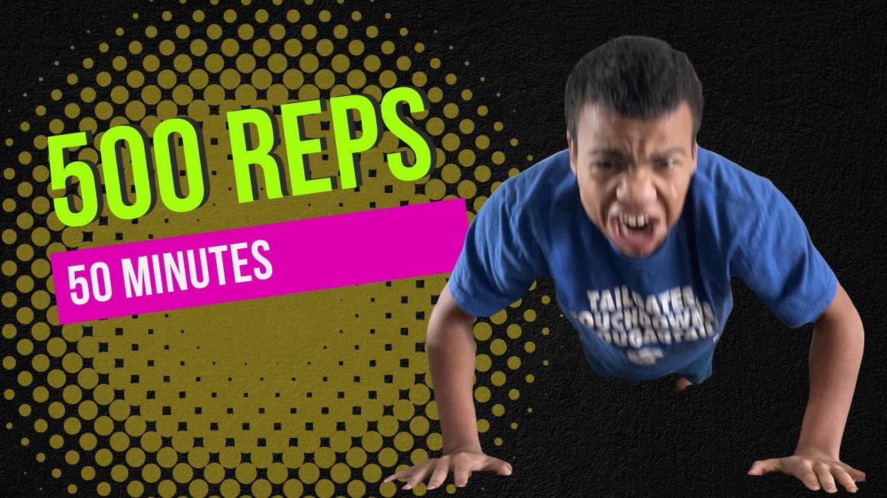 500 reps in 50 minutes?